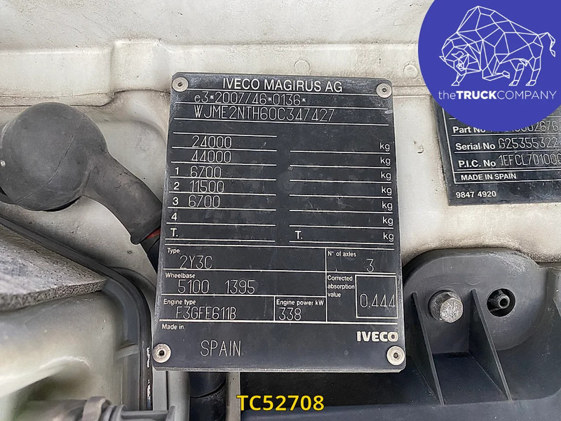 Iveco Stralis - 커튼사이더 트럭 : 사진 2 Iveco Stralis - 커튼사이더 트럭 : 사진 2