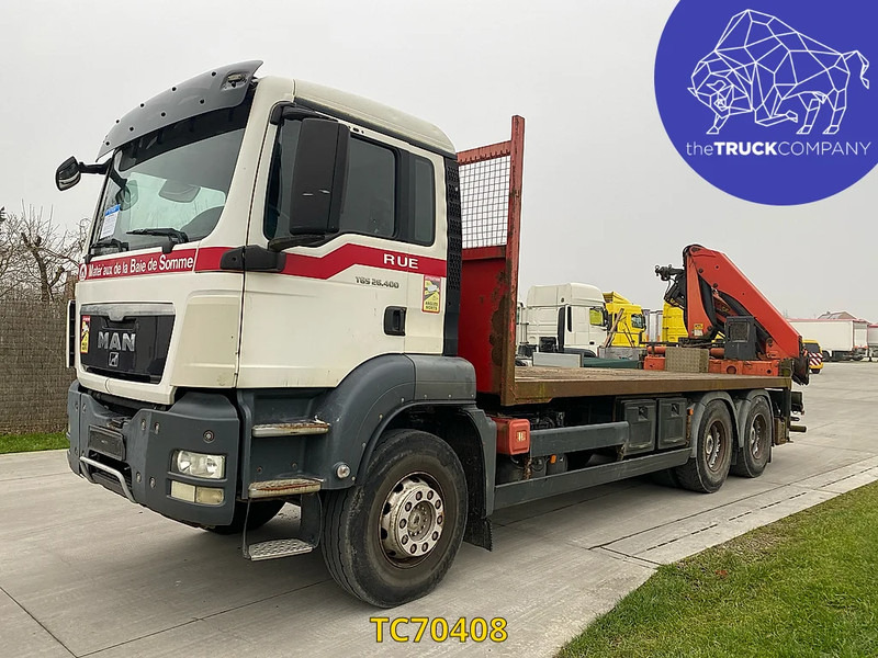 MAN TGS 400 - 드롭사이드/ 플랫베드 트럭 : 사진 1 MAN TGS 400 - 드롭사이드/ 플랫베드 트럭 : 사진 1