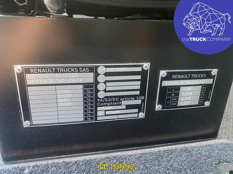 Renault T 520 - 트랙터 유닛 : 사진 2 Renault T 520 - 트랙터 유닛 : 사진 2