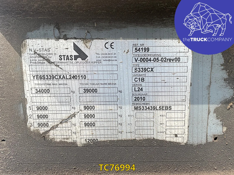 Stas V-0004-05-02rev00 - 덤프 세미 트레일러 : 사진 3 Stas V-0004-05-02rev00 - 덤프 세미 트레일러 : 사진 3