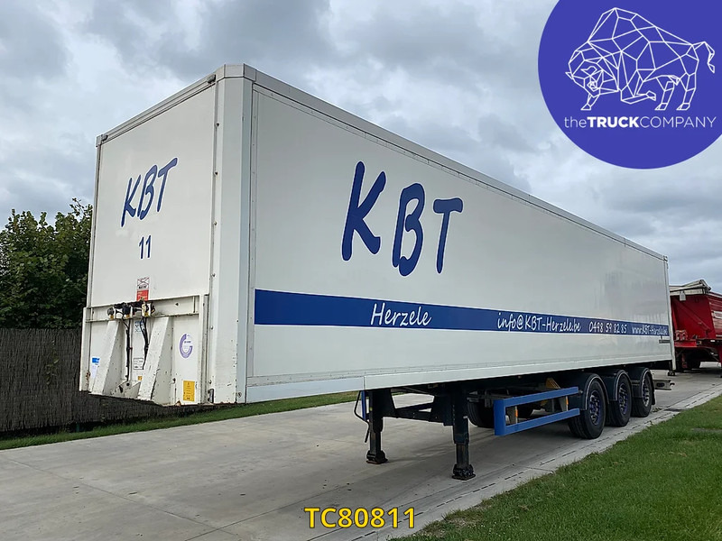 Van Hool - 밀폐형 박스 세미 트레일러 : 사진 2 Van Hool - 밀폐형 박스 세미 트레일러 : 사진 2