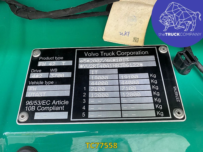 트랙터 유닛 Volvo FH 500 : 사진 12