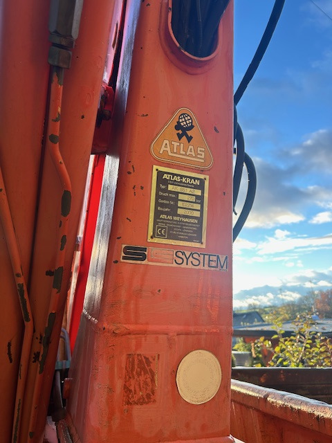 MAN 19 293 4x4 Kran Atlas 85.1 A2 - 덤프트럭 : 사진 4 MAN 19 293 4x4 Kran Atlas 85.1 A2 - 덤프트럭 : 사진 4