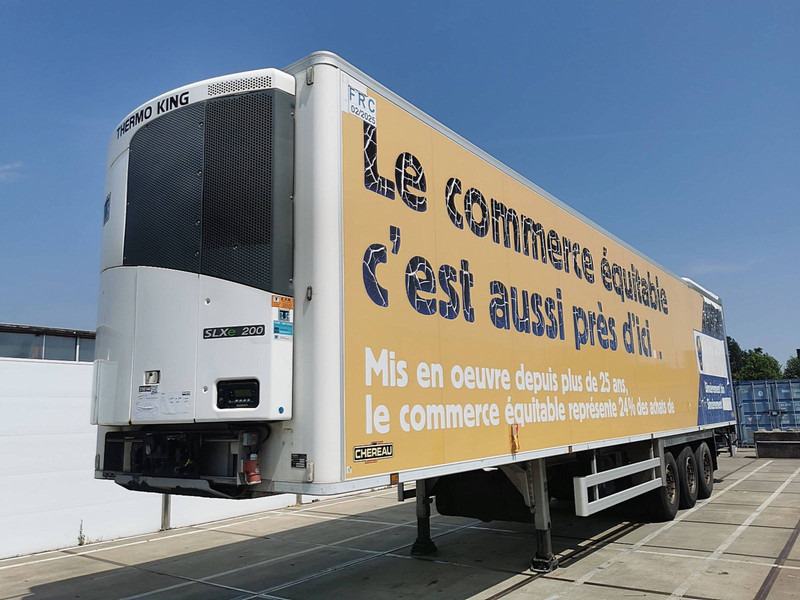 Chereau FRIGO TK SLX 200,D+E,lift - 냉동 세미 트레일러 : 사진 1 Chereau FRIGO TK SLX 200,D+E,lift - 냉동 세미 트레일러 : 사진 1