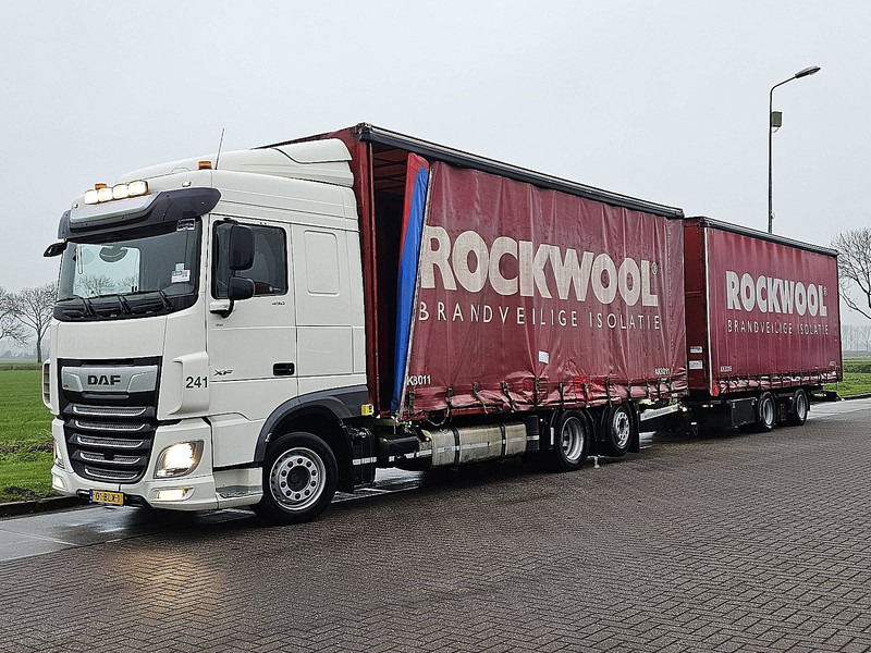 DAF XF 450 FAN - 커튼사이더 트럭 : 사진 2 DAF XF 450 FAN - 커튼사이더 트럭 : 사진 2