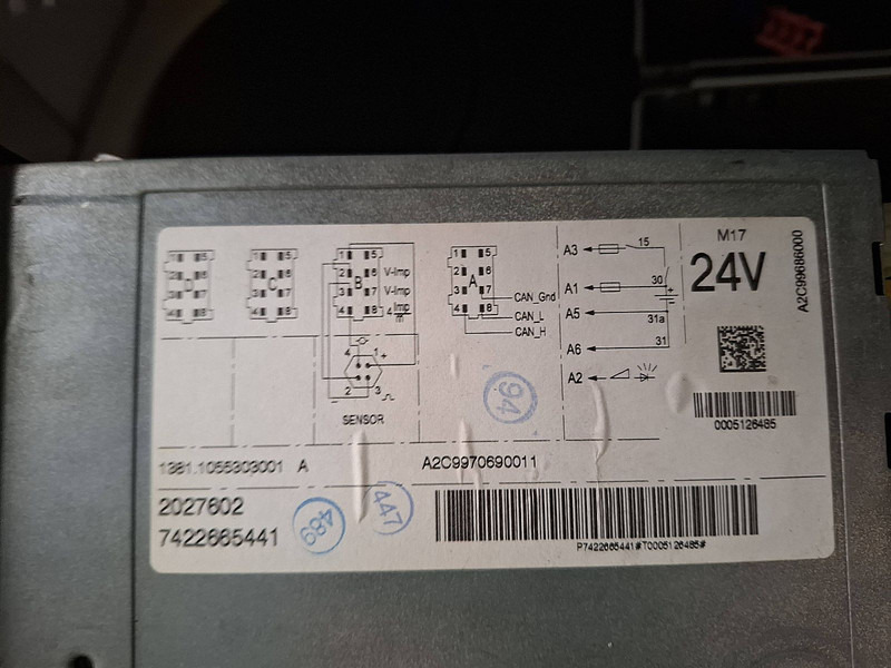 트랙터 유닛 DAF XF 480 SPACECAB LED : 사진 17 트랙터 유닛 DAF XF 480 SPACECAB LED : 사진 17