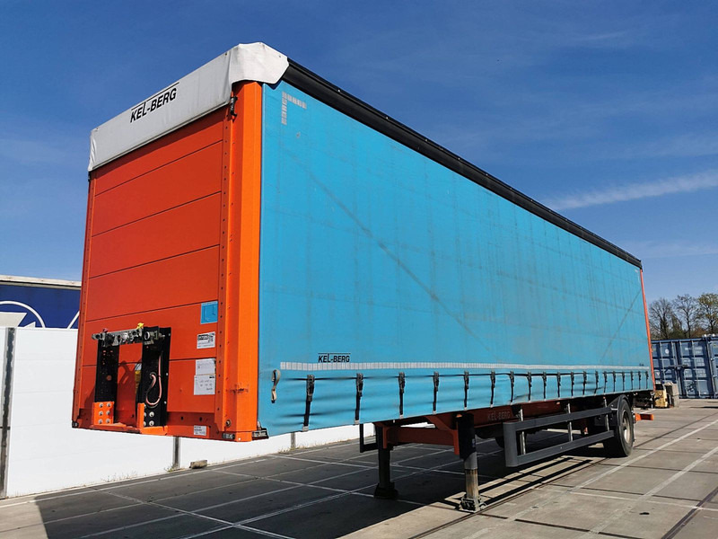 Kelberg D400V/XL/ZL/BPW 1 AXLE CITY TAILLIFT - 커튼사이더 세미 트레일러 : 사진 1 Kelberg D400V/XL/ZL/BPW 1 AXLE CITY TAILLIFT - 커튼사이더 세미 트레일러 : 사진 1