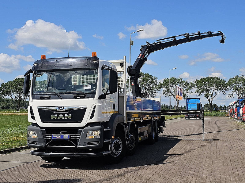 MAN 35.420TGS HIAB228ES5,8x2*4 - 드롭사이드/ 플랫베드 트럭, 크레인 트럭 : 사진 2 MAN 35.420TGS HIAB228ES5,8x2*4 - 드롭사이드/ 플랫베드 트럭, 크레인 트럭 : 사진 2