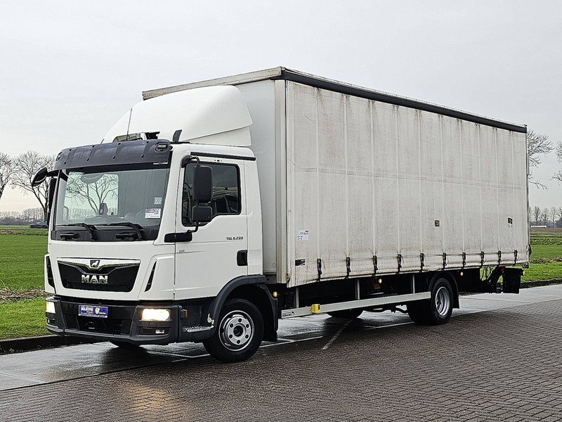 MAN 8.220 TGL AIRCO LIFT BOX 7.1M - 커튼사이더 트럭 : 사진 2 MAN 8.220 TGL AIRCO LIFT BOX 7.1M - 커튼사이더 트럭 : 사진 2