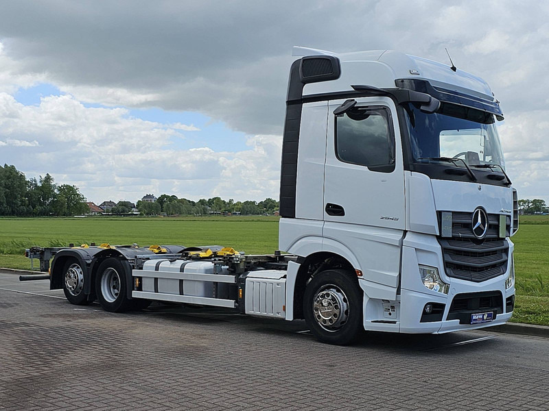 Mercedes-Benz ACTROS 2545 LS - 컨테이너 운반 장치/ 스와프 보디 트럭 : 사진 5 Mercedes-Benz ACTROS 2545 LS - 컨테이너 운반 장치/ 스와프 보디 트럭 : 사진 5