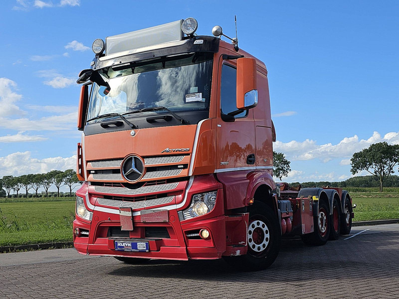 Mercedes-Benz ACTROS 3251 8X2 HIAB HOOKLIFT - 후크 리프트 트럭 : 사진 1 Mercedes-Benz ACTROS 3251 8X2 HIAB HOOKLIFT - 후크 리프트 트럭 : 사진 1