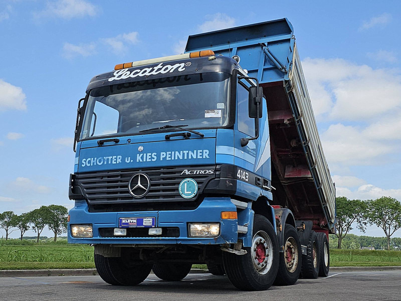 Mercedes-Benz ACTROS 4143 8X4 EPS FULL STEEL - 덤프트럭 : 사진 1 Mercedes-Benz ACTROS 4143 8X4 EPS FULL STEEL - 덤프트럭 : 사진 1