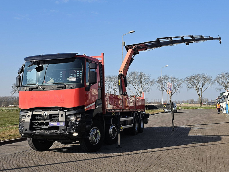 Renault C 430 8X4 PALF. PK27000-F - 드롭사이드/ 플랫베드 트럭, 크레인 트럭 : 사진 2 Renault C 430 8X4 PALF. PK27000-F - 드롭사이드/ 플랫베드 트럭, 크레인 트럭 : 사진 2