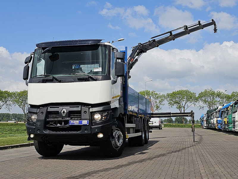 Renault K 430 HIAB 188ES4 - 드롭사이드/ 플랫베드 트럭, 크레인 트럭 : 사진 1 Renault K 430 HIAB 188ES4 - 드롭사이드/ 플랫베드 트럭, 크레인 트럭 : 사진 1
