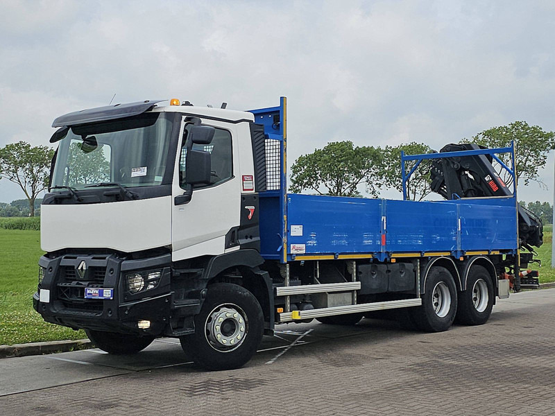 Renault K 430 HIAB 188ES4 - 드롭사이드/ 플랫베드 트럭, 크레인 트럭 : 사진 2 Renault K 430 HIAB 188ES4 - 드롭사이드/ 플랫베드 트럭, 크레인 트럭 : 사진 2