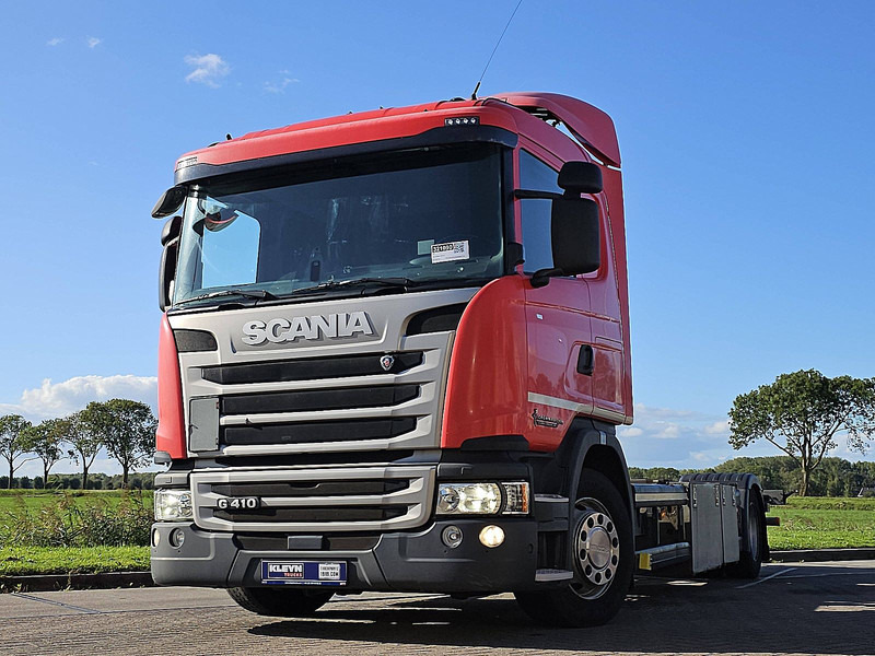 Scania G410 4X2 RETARDER WB550 - 컨테이너 운반 장치/ 스와프 보디 트럭 : 사진 1 Scania G410 4X2 RETARDER WB550 - 컨테이너 운반 장치/ 스와프 보디 트럭 : 사진 1