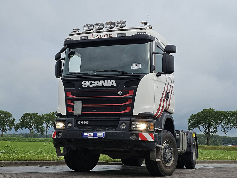 Scania G490 4X4 PTO+HYDR. RET. - 트랙터 유닛 : 사진 1 Scania G490 4X4 PTO+HYDR. RET. - 트랙터 유닛 : 사진 1
