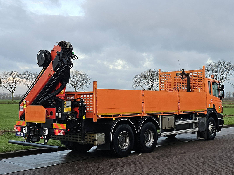 Scania P410 PK18002-4 hydr - 드롭사이드/ 플랫베드 트럭, 크레인 트럭 : 사진 3 Scania P410 PK18002-4 hydr - 드롭사이드/ 플랫베드 트럭, 크레인 트럭 : 사진 3