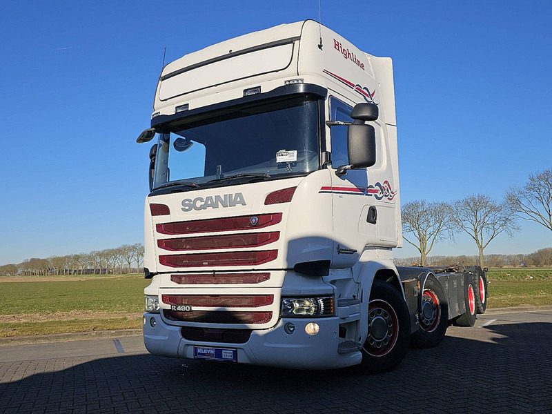 Scania R490 TL 8X2 CROWN EDITION - 캡 새시 트럭 : 사진 1 Scania R490 TL 8X2 CROWN EDITION - 캡 새시 트럭 : 사진 1