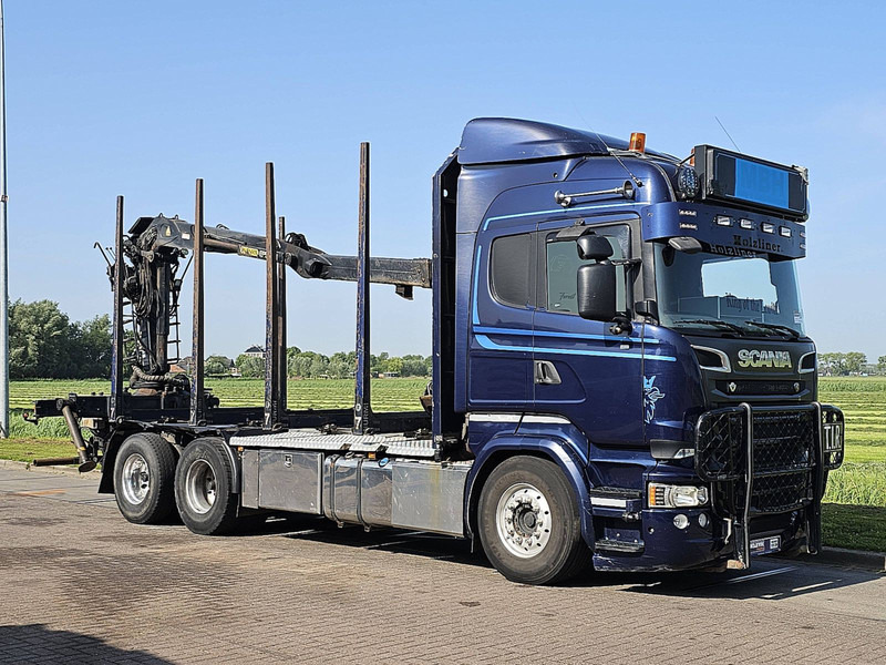 Scania R730 PALFING M120 WOOD - 목재 트럭, 크레인 트럭 : 사진 5 Scania R730 PALFING M120 WOOD - 목재 트럭, 크레인 트럭 : 사진 5