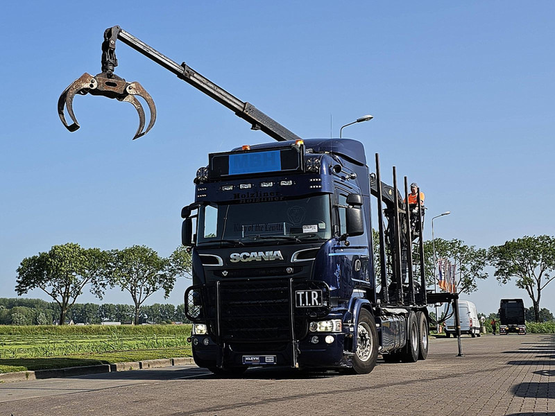 Scania R730 PALFING M120 WOOD - 목재 트럭, 크레인 트럭 : 사진 1 Scania R730 PALFING M120 WOOD - 목재 트럭, 크레인 트럭 : 사진 1