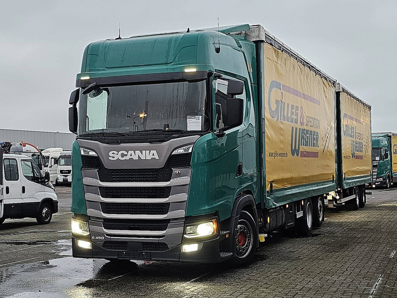 Scania S450 6X2*4 RET. FORKLIFTC - 커튼사이더 트럭 : 사진 2 Scania S450 6X2*4 RET. FORKLIFTC - 커튼사이더 트럭 : 사진 2