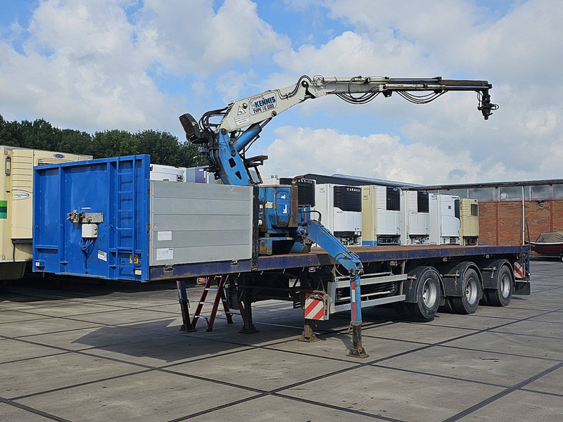 Vogelzang VO2-STG-15-30-STN Crane Kran Kraan - 드롭사이드/ 플랫베드 세미 트레일러 : 사진 1 Vogelzang VO2-STG-15-30-STN Crane Kran Kraan - 드롭사이드/ 플랫베드 세미 트레일러 : 사진 1