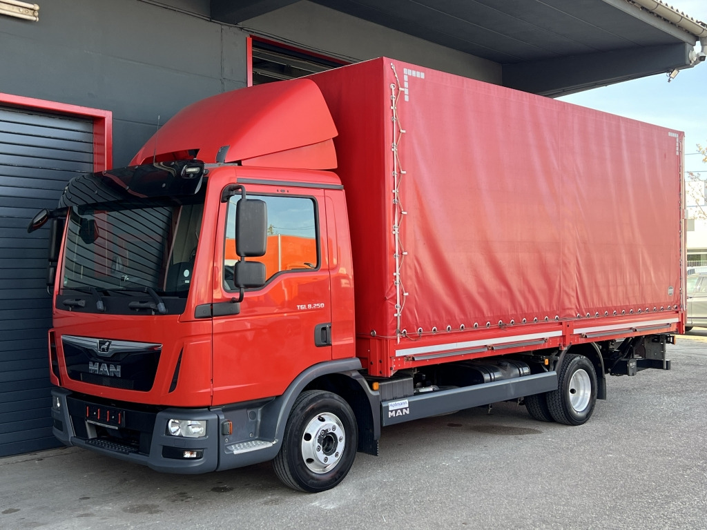 MAN TGL 8.250 Euro 6c Klimaaut. 5,7m +LBW Ori.146'km - 커튼 사이드 밴 : 사진 1 MAN TGL 8.250 Euro 6c Klimaaut. 5,7m +LBW Ori.146'km - 커튼 사이드 밴 : 사진 1