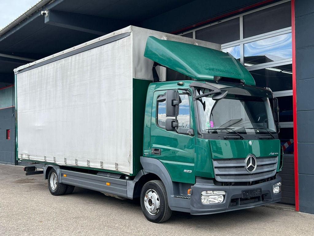 Mercedes-Benz Atego 823 Euro6 Klima 6,1m P+P AHK Orig. 164.tkm - 커튼 사이드 밴 : 사진 1 Mercedes-Benz Atego 823 Euro6 Klima 6,1m P+P AHK Orig. 164.tkm - 커튼 사이드 밴 : 사진 1
