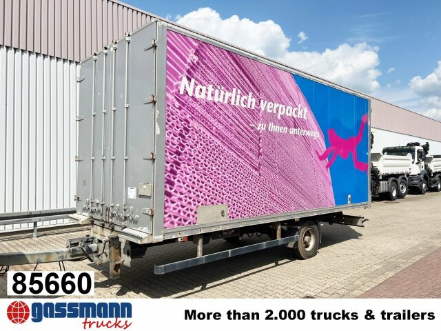 Ackermann Ackermann, Z-LA-F 6.5/5.2 E, durchladbar, 42 cbm - 밀폐형 박스 트레일러 : 사진 1 Ackermann Ackermann, Z-LA-F 6.5/5.2 E, durchladbar, 42 cbm - 밀폐형 박스 트레일러 : 사진 1