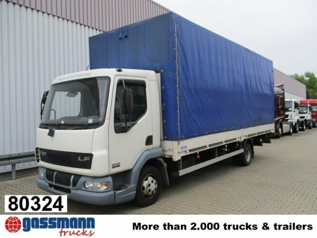 DAF DAF AE 45.150 LF 4x2, Plane Spriegel LBW - 드롭사이드/ 플랫베드 트럭 : 사진 1 DAF DAF AE 45.150 LF 4x2, Plane Spriegel LBW - 드롭사이드/ 플랫베드 트럭 : 사진 1