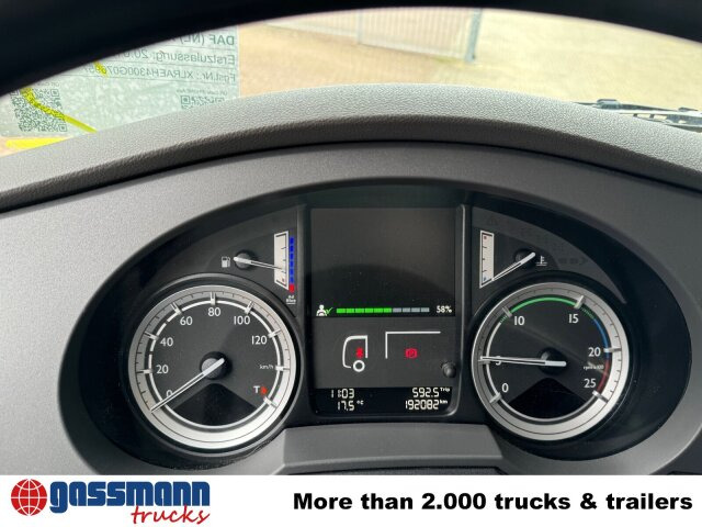 DAF XF 410 FA 4x2, Fahrschule, 2x AHK, 6 Sitze - 드롭사이드/ 플랫베드 트럭 : 사진 4 DAF XF 410 FA 4x2, Fahrschule, 2x AHK, 6 Sitze - 드롭사이드/ 플랫베드 트럭 : 사진 4