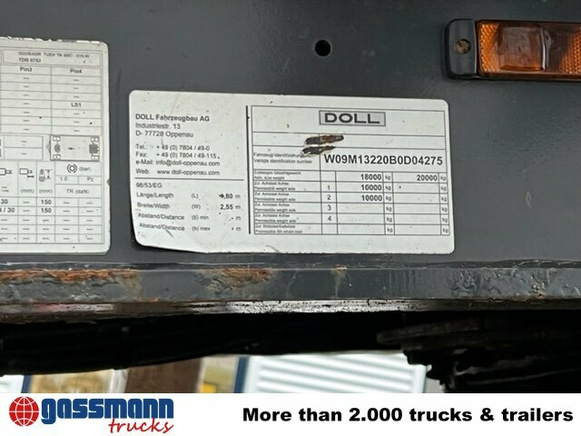 목재 트레일러 Doll M134 Nachläufer : 사진 8 목재 트레일러 Doll M134 Nachläufer : 사진 8