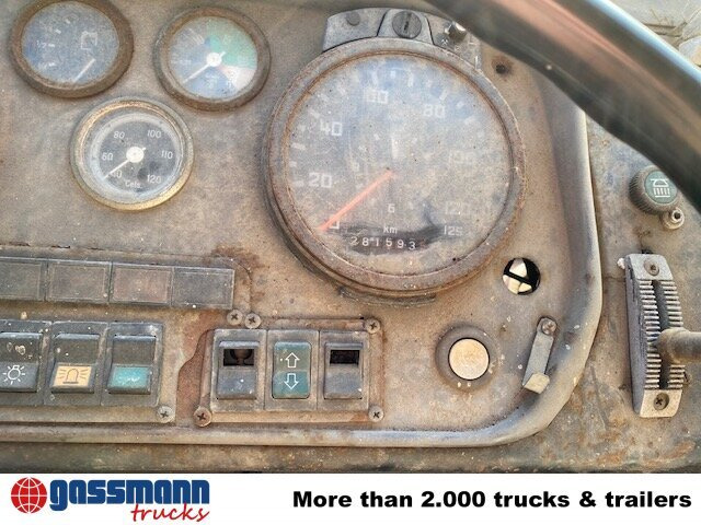 HENSCHEL F 161 AK 4x4 mit Kran Atlas AK 5007 - 드롭사이드/ 플랫베드 트럭, 크레인 트럭 : 사진 3 HENSCHEL F 161 AK 4x4 mit Kran Atlas AK 5007 - 드롭사이드/ 플랫베드 트럭, 크레인 트럭 : 사진 3