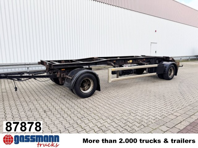 Hüffermann HSA 18.70 Schlittenabroller - 롤오프/ 스킵 트레일러 : 사진 1 Hüffermann HSA 18.70 Schlittenabroller - 롤오프/ 스킵 트레일러 : 사진 1