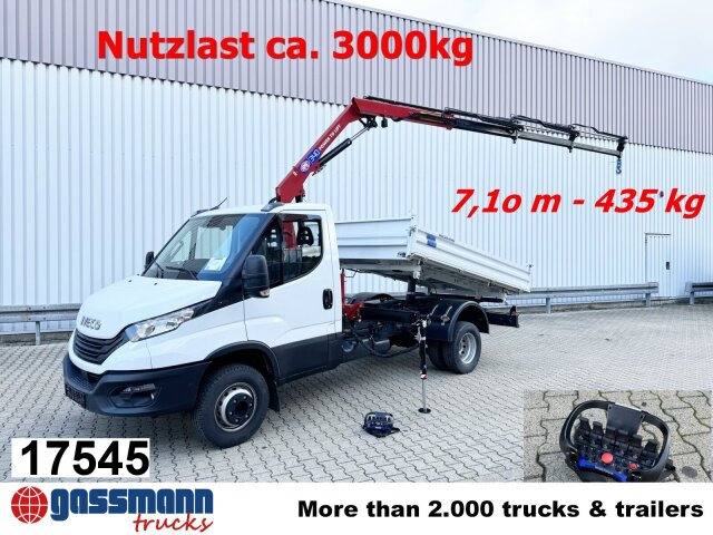Iveco Daily 70C18H 4x2 mit Kran HMF 340-K3, Funk - 덤프트럭, 크레인 트럭 : 사진 1 Iveco Daily 70C18H 4x2 mit Kran HMF 340-K3, Funk - 덤프트럭, 크레인 트럭 : 사진 1