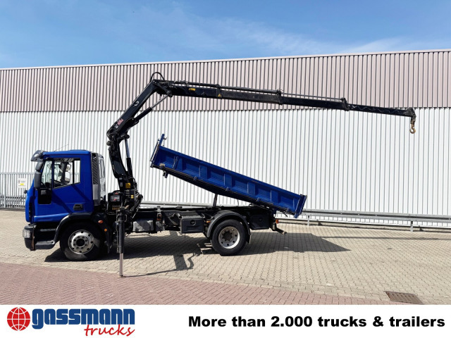 덤프트럭, 크레인 트럭 Iveco EuroCargo ML120E28K 4x2 mit Kran Hiab XS088 ES-3 : 사진 15