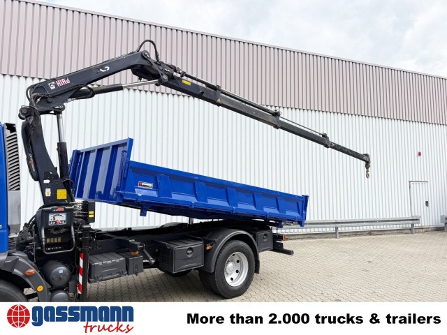 Iveco EuroCargo ML120E28K 4x2 mit Kran Hiab XS088 ES-3 - 덤프트럭, 크레인 트럭 : 사진 2 Iveco EuroCargo ML120E28K 4x2 mit Kran Hiab XS088 ES-3 - 덤프트럭, 크레인 트럭 : 사진 2