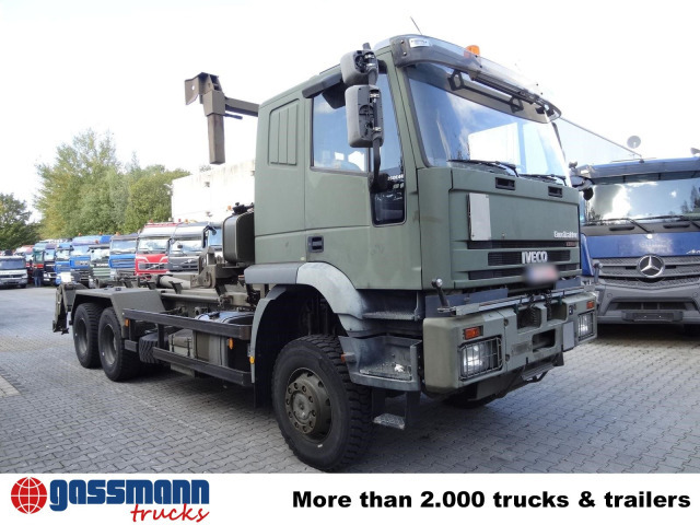 Iveco EuroTrakker 260E44W 6X6, Retarder, ADR - 후크 리프트 트럭 : 사진 2 Iveco EuroTrakker 260E44W 6X6, Retarder, ADR - 후크 리프트 트럭 : 사진 2