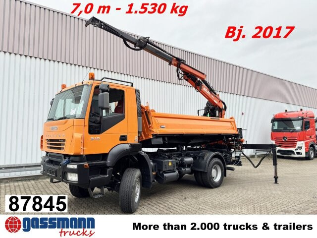 Iveco Trakker AD190T31W 4x4, absattelbarer Heckkran - 덤프트럭, 크레인 트럭 : 사진 1 Iveco Trakker AD190T31W 4x4, absattelbarer Heckkran - 덤프트럭, 크레인 트럭 : 사진 1