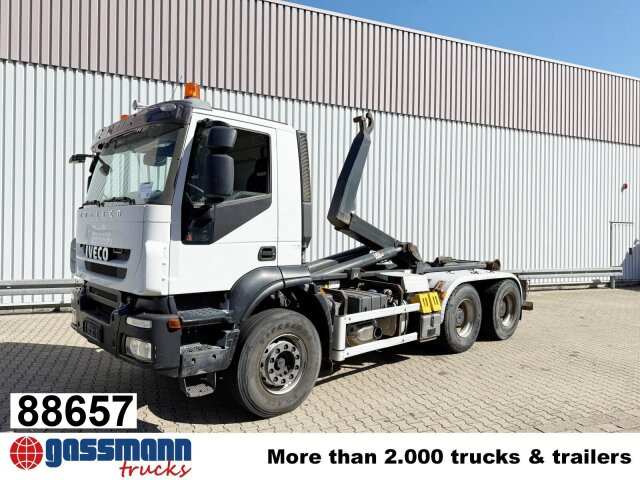 Iveco Trakker AD260T41/P 6x4, EEV, VDL S-21-5200 - 후크 리프트 트럭 : 사진 1 Iveco Trakker AD260T41/P 6x4, EEV, VDL S-21-5200 - 후크 리프트 트럭 : 사진 1