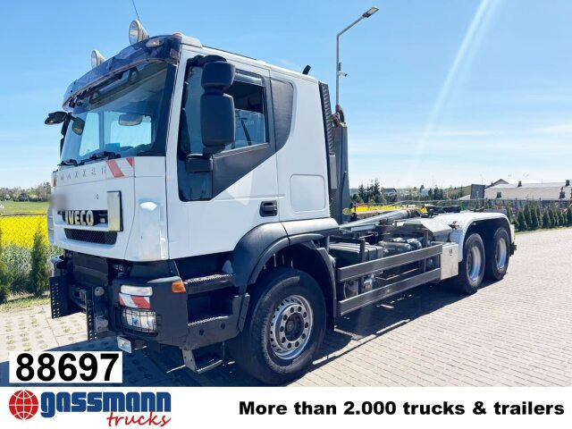 Iveco Trakker AT380T45/P 6x4, EEV - 후크 리프트 트럭 : 사진 1 Iveco Trakker AT380T45/P 6x4, EEV - 후크 리프트 트럭 : 사진 1