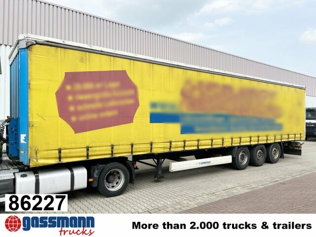 Krone SDP 27 , Edscha-Verdeck - 드롭사이드/ 플랫베드 세미 트레일러 : 사진 1 Krone SDP 27 , Edscha-Verdeck - 드롭사이드/ 플랫베드 세미 트레일러 : 사진 1