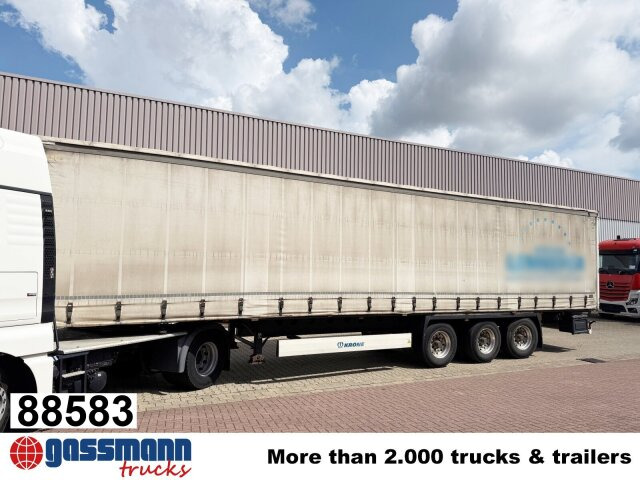 Krone SDP 27 eLCL10-CS Coil Liner, Coilmulde, - 드롭사이드/ 플랫베드 세미 트레일러 : 사진 1 Krone SDP 27 eLCL10-CS Coil Liner, Coilmulde, - 드롭사이드/ 플랫베드 세미 트레일러 : 사진 1