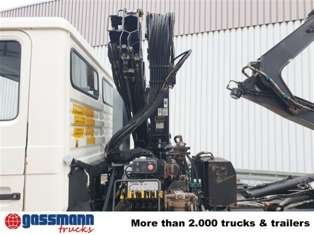 MAN 14.152 F 4x2 BB mit Kran Hiab 060-2 - 후크 리프트 트럭, 크레인 트럭 : 사진 4 MAN 14.152 F 4x2 BB mit Kran Hiab 060-2 - 후크 리프트 트럭, 크레인 트럭 : 사진 4