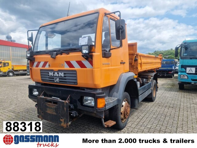 MAN 14.225 LAK 4x4 BB, Winterdienstausstattung - 덤프트럭 : 사진 1 MAN 14.225 LAK 4x4 BB, Winterdienstausstattung - 덤프트럭 : 사진 1