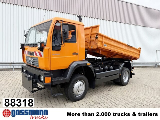 MAN 14.225 LAK 4x4 BB, Winterdienstausstattung - 덤프트럭 : 사진 1 MAN 14.225 LAK 4x4 BB, Winterdienstausstattung - 덤프트럭 : 사진 1