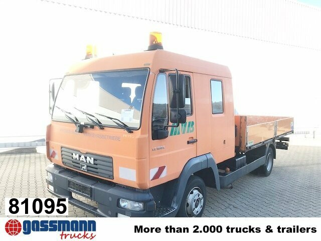 MAN LE 8.185 LC Doka 4x2 BB, 2x AHK - 드롭사이드/ 플랫베드 트럭 : 사진 1 MAN LE 8.185 LC Doka 4x2 BB, 2x AHK - 드롭사이드/ 플랫베드 트럭 : 사진 1