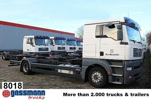 MAN TGA 18.350 4x2 LL, Fahrschule - 컨테이너 운반 장치/ 스와프 보디 트럭 : 사진 1 MAN TGA 18.350 4x2 LL, Fahrschule - 컨테이너 운반 장치/ 스와프 보디 트럭 : 사진 1