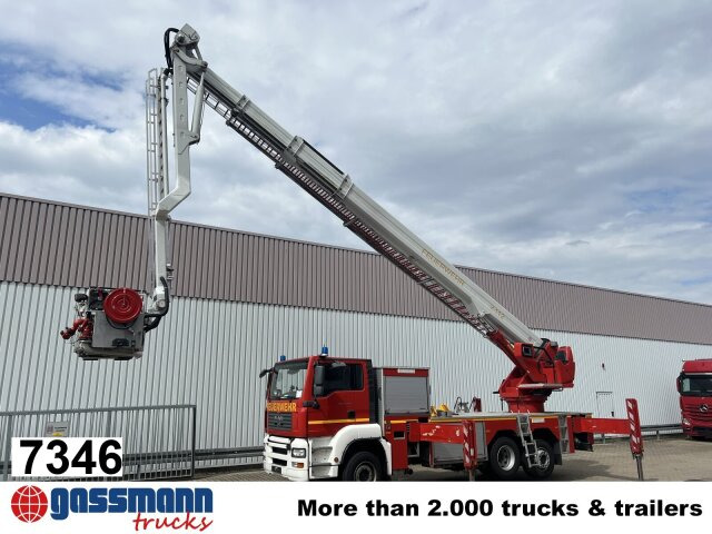 MAN TGA 26.360 6x2-2 LL, Magirus ALP 375 - 소방차 : 사진 1 MAN TGA 26.360 6x2-2 LL, Magirus ALP 375 - 소방차 : 사진 1